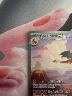 Pokemon TCG Charizard EX Scarlet & Violet 151 Card 199/165- Must See - Image 3