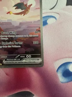 Pokemon TCG Charizard EX Scarlet & Violet 151 Card 199/165- Must See - Image 5