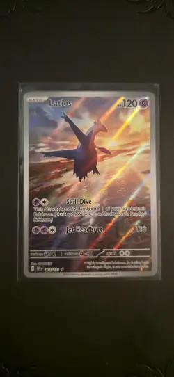 Latios 203/191 Sv08: Surging Sparks Holo Pokemon TCG Card - Image 2