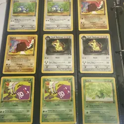 Pokemon Team Rocket Set 57 Card lot English - Image 5