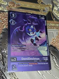 Digimon Card Game DemiDevimon (Limited Foil) Common Sinister Order EX10-040 C - Image 1
