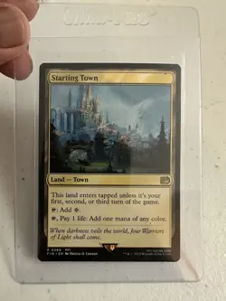 Final Fantasy MTG Starting Town Land #289 Regular Card - Image 3