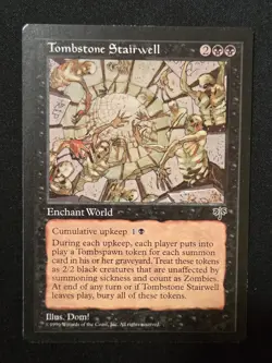 Tombstone Stairwell Mirage MTG Magic the Gathering NM - Image 1