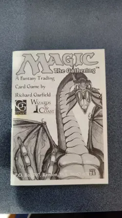 Mtg 3rd Edition Revised Rule Book Magic The Gathering - Image 1