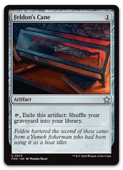 Feldon's Cane #673 (NM) Foundations FDN Magic MTG - Image 1