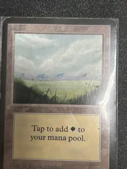 1 MTG BetaU Edition Plains - 1993 Vintage Magic the Gathering - Image 2