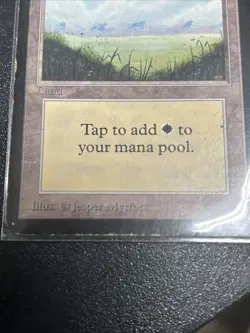 1 MTG BetaU Edition Plains - 1993 Vintage Magic the Gathering - Image 3
