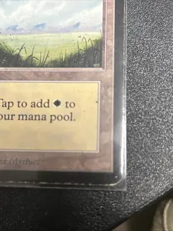 1 MTG BetaU Edition Plains - 1993 Vintage Magic the Gathering - Image 4