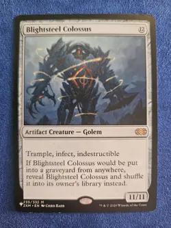 Blightsteel Colossus The List Reprints (235) NM Regular MTG - Image 1