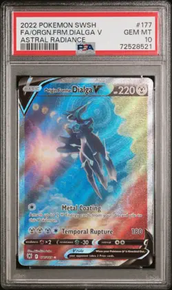 Origin Forme Dialga PSA 10 - 177/189 - Alternate Art - Astral Radiance - Pokemon - Image 1