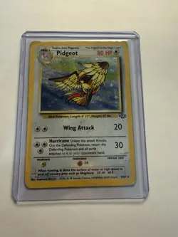 Pokemon Pidgeot 8/64 Jungle Holo WOTC Vintage 1999 HP/DMG Read Description - Image 1