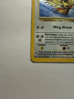 Pokemon Pidgeot 8/64 Jungle Holo WOTC Vintage 1999 HP/DMG Read Description - Image 3