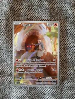Carte Pokemon CHARTOR 172/167 Holo Secrete EV6 Ecarlate et Violet TWM FR NEUF - Image 1