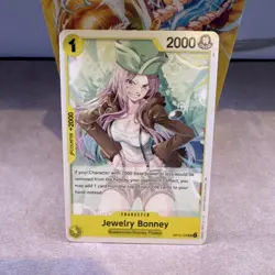One Piece CCG Jewelry Bonney OP15-105 English - Image 1