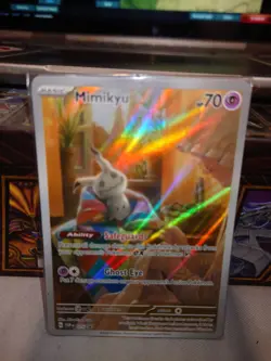 Mimikyu 075 Sv: Scarlet & Violet Promo Holo Basic Pokemon TCG Card Stock - Image 1