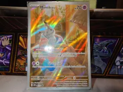 Mimikyu 075 Sv: Scarlet & Violet Promo Holo Basic Pokemon TCG Card Stock - Image 2