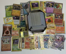 Pokemon TCG Mixed Card Lot Tin Holo-Reverse Holo-Common-Uncommon - Image 3