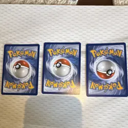 Nintendo Pokemon TCG Holo Bulbasaur Squirtle Charmander Card Lot - Image 2