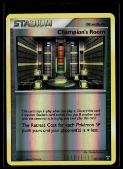 Pokemon TCG Supreme Victors #135 Champion's Room Reverse Holo NM - Image 1
