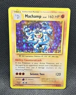 Machamp 59/108 Pokemon Evolutions Set English Holo - Image 1