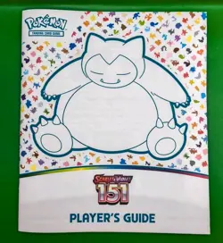 POKEMON 151 ELITE TRAINER BOX PLAYER'S GUIDE Snorlax cover - Guide only - Image 1