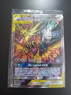 Moltres & Zapdos & Articuno GX SM210 Pokemon Promo SEALED - Image 3