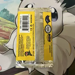 Base Set 2 Empty Booster Pack Wrapper Gyarados Rare Vintage Pokemon Wrapper NICE - Image 2