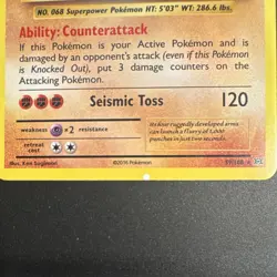 Pokemon TCG Machamp Evolutions Prerelease Promo Holo 59/108 2016 English - Image 2