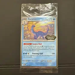 Aurorus 024/088 Cosmo Holo - Pokemon TCG: Perfect Order Stamped Promo Sealed - Image 1