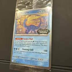 Aurorus 024/088 Cosmo Holo - Pokemon TCG: Perfect Order Stamped Promo Sealed - Image 5