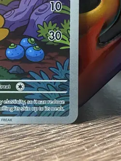 Pokemon TCG Scarlet & Violet White Flare Scraggy 138/086 Illustration Rare - Image 3