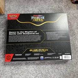 Paldean Fates Premium Collection Quaquaval Sealed Pokemon TCG Box - Image 5