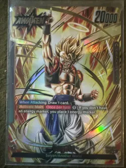 Dragon Ball Super Trading Card Gogeta Alt Art FB-05-095 - Image 1