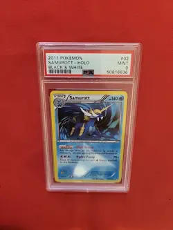 Pokemon: Samurott #32/114 Holo Rare Black & White 2011 Vintage - PSA 9 - E 59 - Image 4
