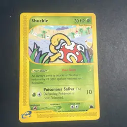 Pokemon - Skyridge - Shuckle non Holo 96/144 - Image 1