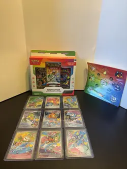 Pokemon 2026 First Partner Illustration Collection Series 1 Complete Collection - Image 1