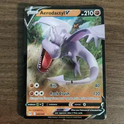 Aerodactyl V 092/196 - NM ULTRA RARE SWSH Lost Origin - 2022 Pokemon TCG Card - Image 1