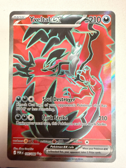 Yveltal Ex 105/088 Ultra Rare Perfect Order Pokemon Card NM/M - Image 1