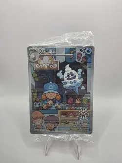 Vanillish 190/182 SEALED Pokemon Holiday Calendar 2025 Festive Stamp Promo Card - Image 1