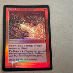 Foil - Firebolt -Odyssey - MTG - Magic the Gathering - Image 2