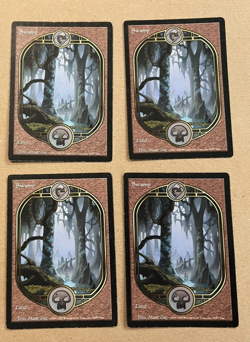 4x - Swamp - Unglued - MTG - Magic the Gathering - x4 - Image 1