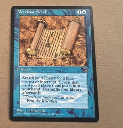 Merchant Scroll - Homelands - MTG - Magic the Gathering - Image 2