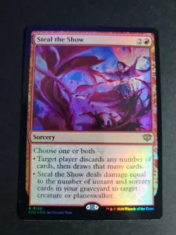 Steal the Show (Foil) Rare MTG Secrets of Strixhaven - Image 1