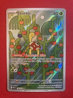 Shuckle 136/132 - Illustration Rare Mega Evolution Pokemon Card - NM - Image 1