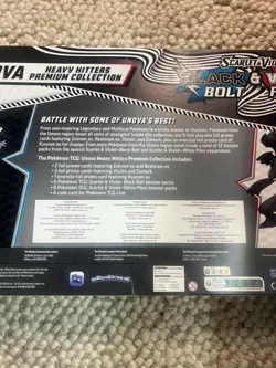 Pokemon TCG Black Bolt & White Flare Unova Heavy Hitters Premium Collection New - Image 3