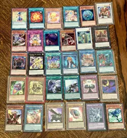 YUGIOH! 30 Card ALL HOLO Foil Collection Lot! Super, Ultra, Secrets HOLO NM LOOK - Image 1