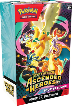 Pokemon TCG: Mega Evolution Ascended Heroes Booster Bundle Box X6 - Image 1