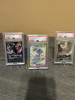 Psa 9 Pokemon 3 Card Lot Pokemon Center Exclusive - Image 1
