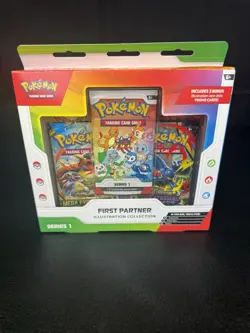 Pokemon TCG First Partner Illustration Collection Series 1 New Sealed - Image 1