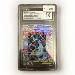 2025 Pokemon Mega Dream ex Japanese Mega Charizard X ex #223 CGC 10 - Image 1